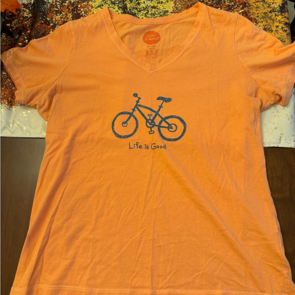 Life is Good Women’s V-neck Shirt